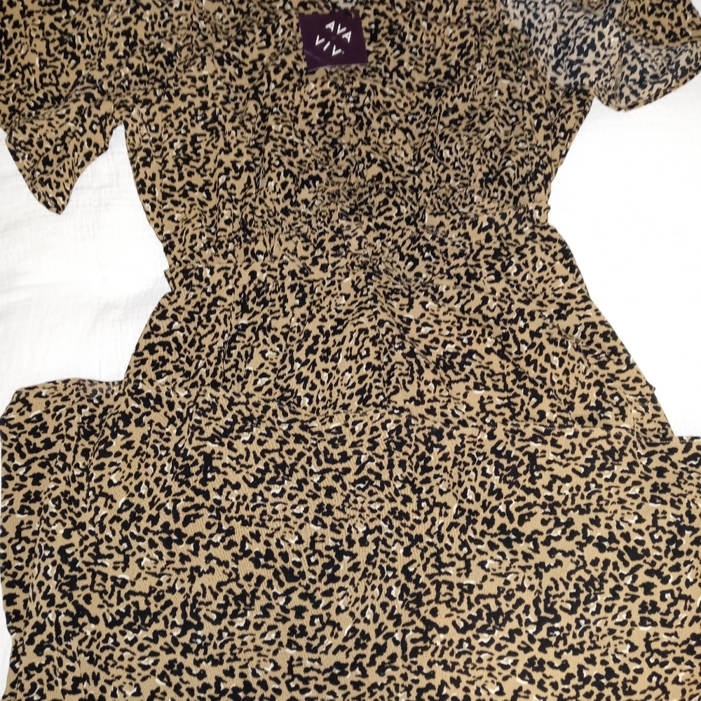 Ava & Viv Animal print dress